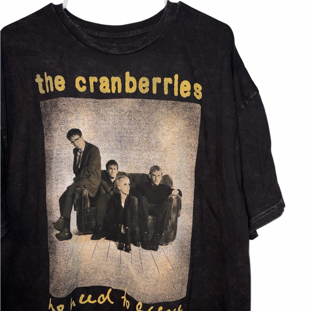 The Cranberries Black Band T-Shirt Size XXL New No Need To Argue - Picture 4 of 6
